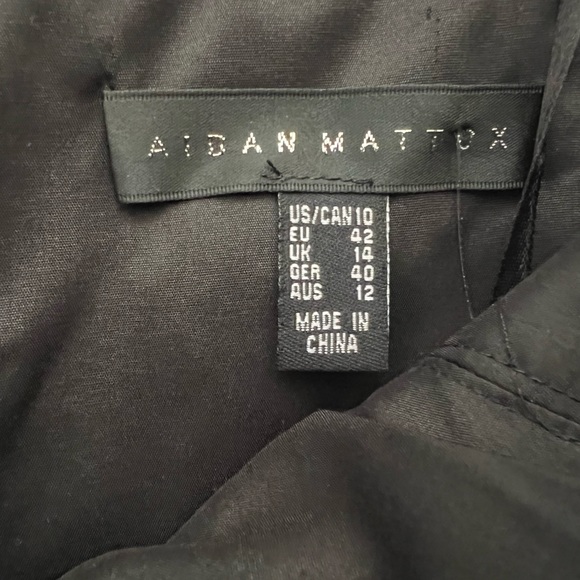 NWT Aidan Mattox Strapless Dress - Picture 3 of 4